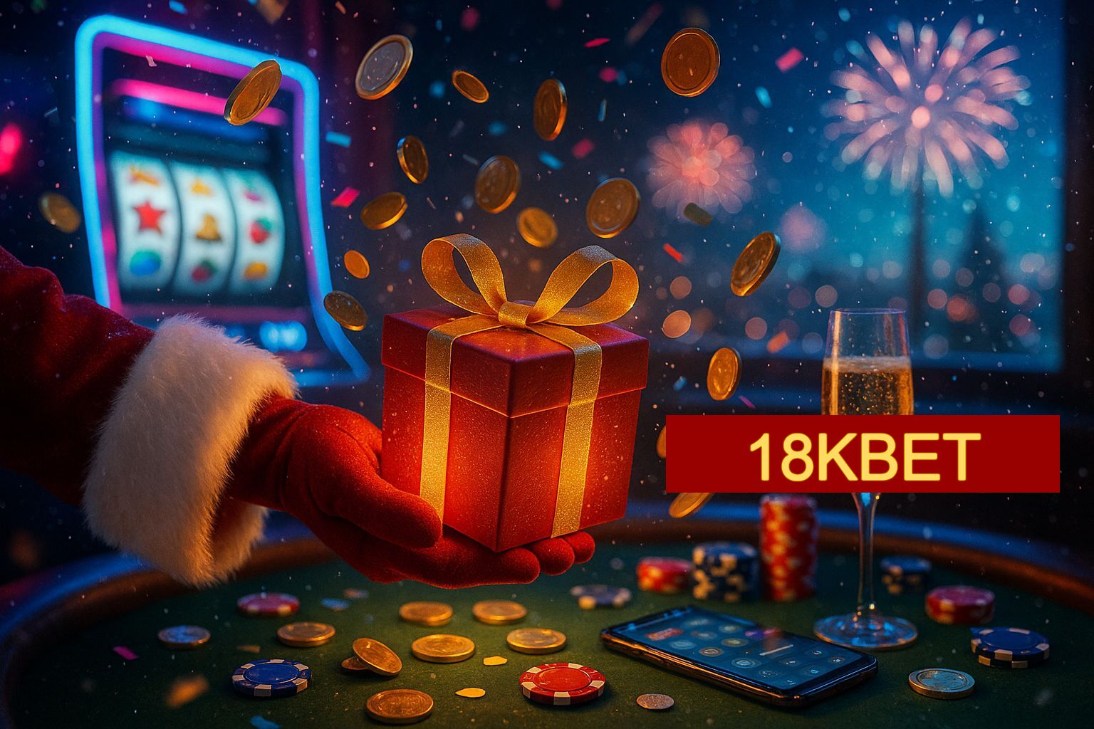 Promoções de Ano Novo no 18KBET